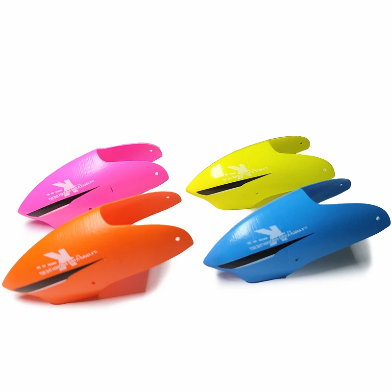 

4 Colors Solid Color Canopy Spare Parts Head Cover Upgrade Accessories for WLtoys XK K110 V977 Six Channels RC Helicopter