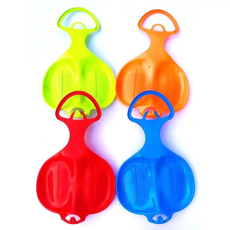 Durable Sand Sliding Sled Sledge Luge Downhill Sled for Kids Adults Boys Girls Snow Winter Toy Sleigh Large Heavy Duty
