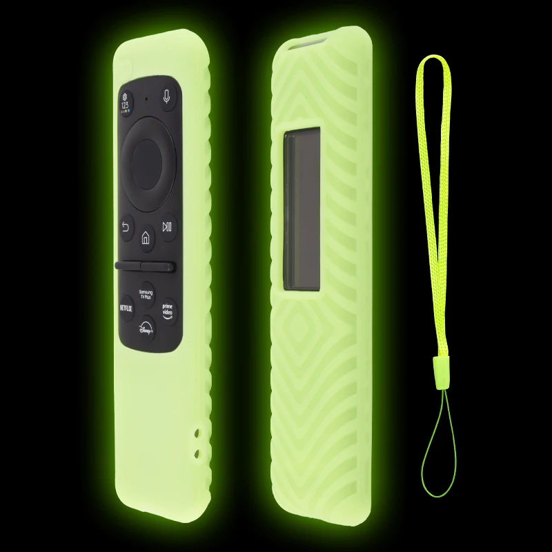 For Samsung BN59-01432A 01432B Remote Control Silicone Protective Case Shockproof Anti-Slip Smart TV Soft Sleeve with Lanyard 6