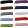 Solid Color Long Cylindrical Pillowcase Removable Washable Bedroom Neck Bolster Pillowslip Household Durable Pillow Case 2