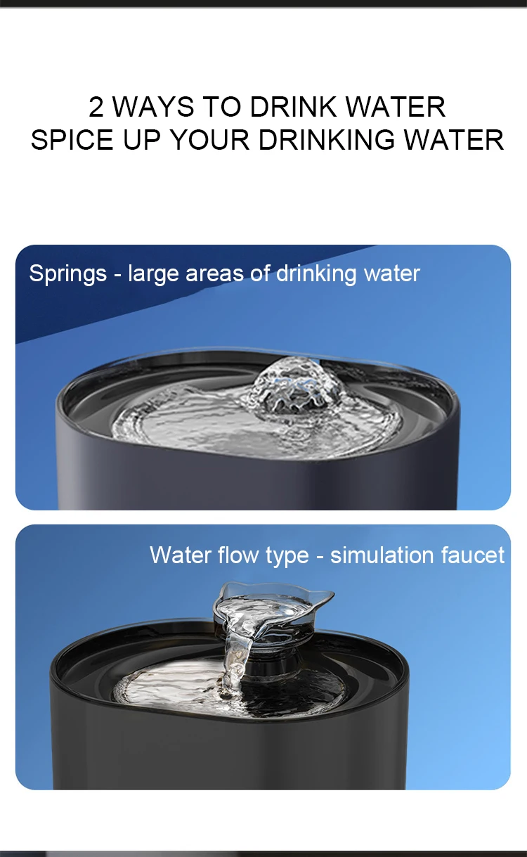 Title 8, Intelligent Stainless Steel Cat Water Fountain ...