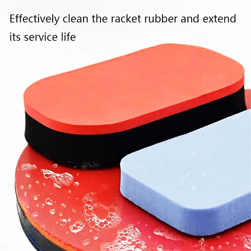 Table Tennis Racket Cleaner Pro Table Tennis Cleaning Brush Rubber Sponge Eraser Durable Use Table Tennis Racket Cleaner Racket Care Accessories