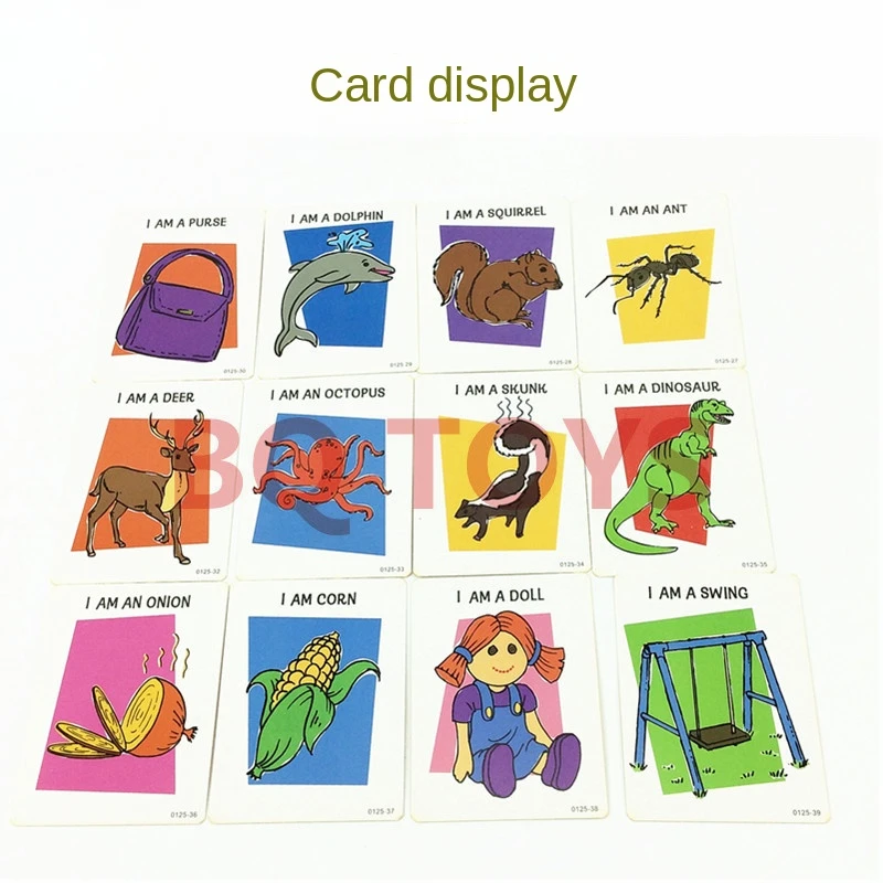 Board Game Card Guess Who I Am Game What am I Headband Guess Card Game 2-6 People 4