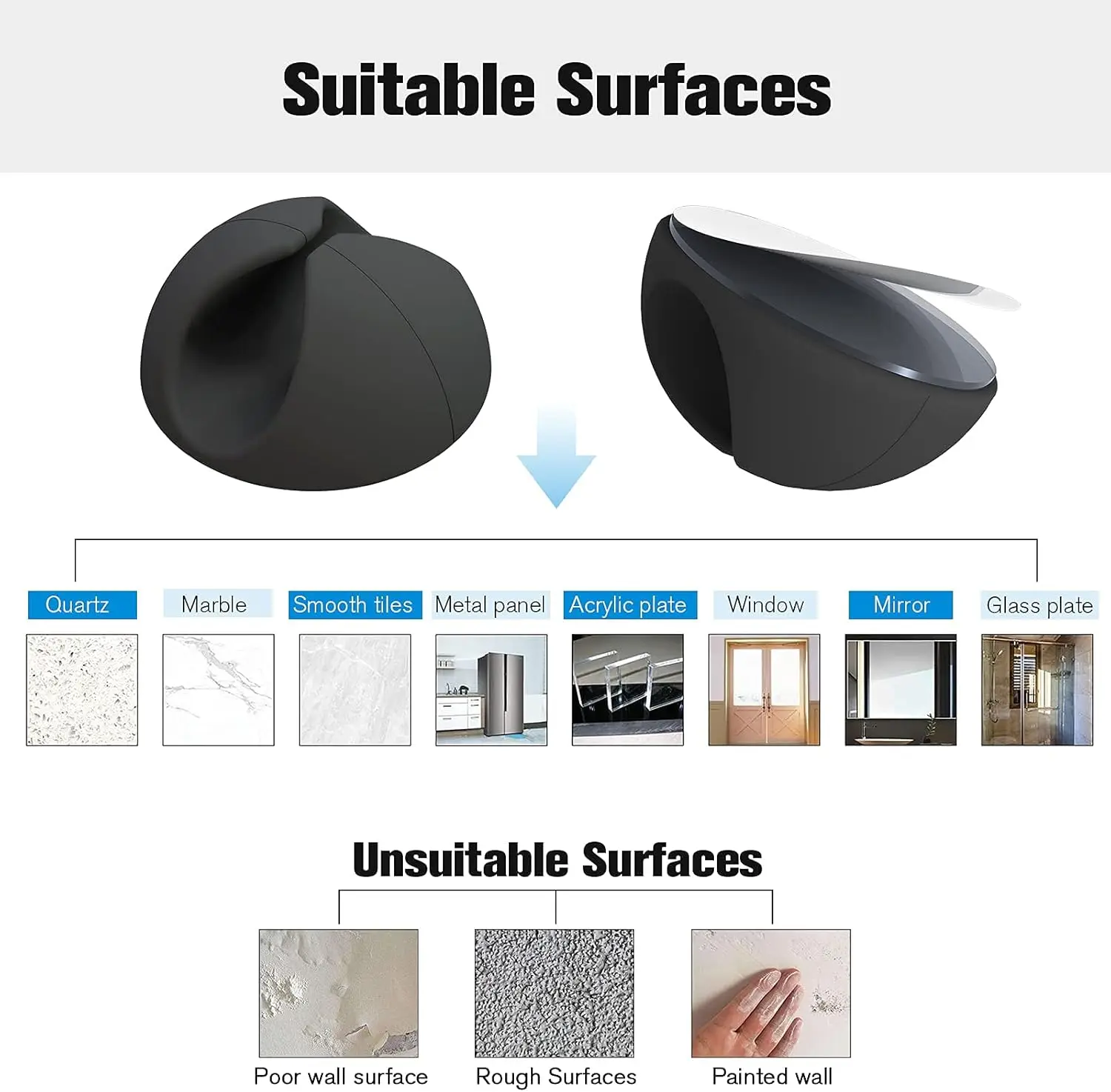 Adhesive Cable Clips Silicone Cable Organizer Desktop Wall Charging Cord Earphone Line Mous Management USB Data Cable Holders 6