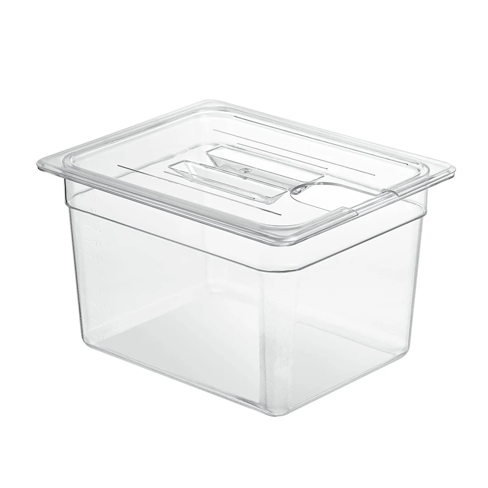 11L Sous Vide Slow Stew Pot Cookware Container For Submerged Circulation Sous Vide Accessories For Low-Temperature