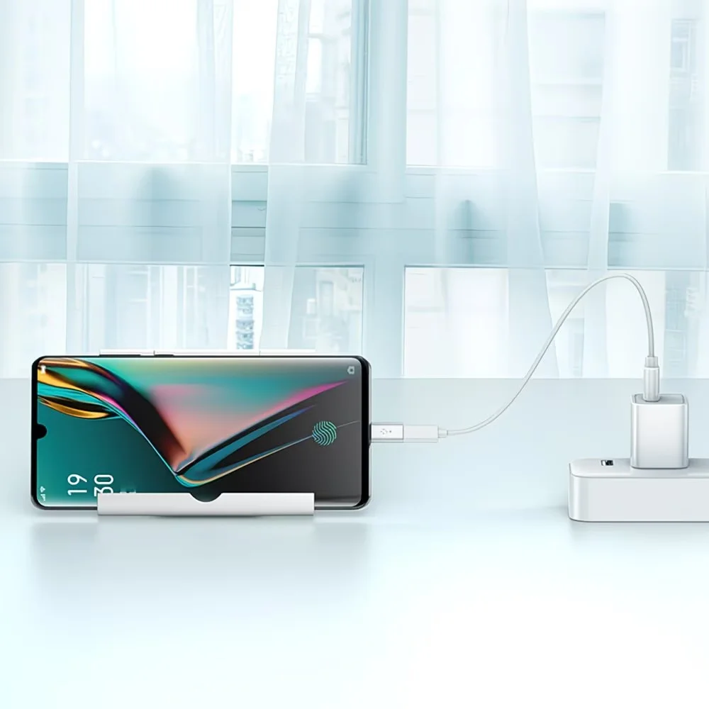 4개입 팩 4개 마이크로 USB to USB-C 어댑터 삼성, LG, 화웨이 호환 - OTG 플러그 앤 플레이, USB 장치 어댑터