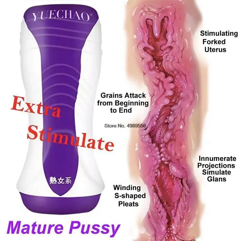 Pocket Pussy Realistic Vagina for Men Anal Male Masturbator Reusable Vacuum Pocket Masturbatings Machine Erotic Adult Products Male Masturbator