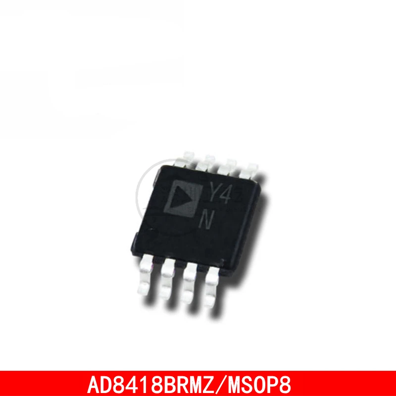 1-5PCS AD8418BRMZ AD8418BRMZ-RL Y4N MSOP-8 Operational amplifier chip IC In Stock 10 pcs lot new tlc082cdr tlc082 c082c sop 8 universal operational amplifier chip is out in stock