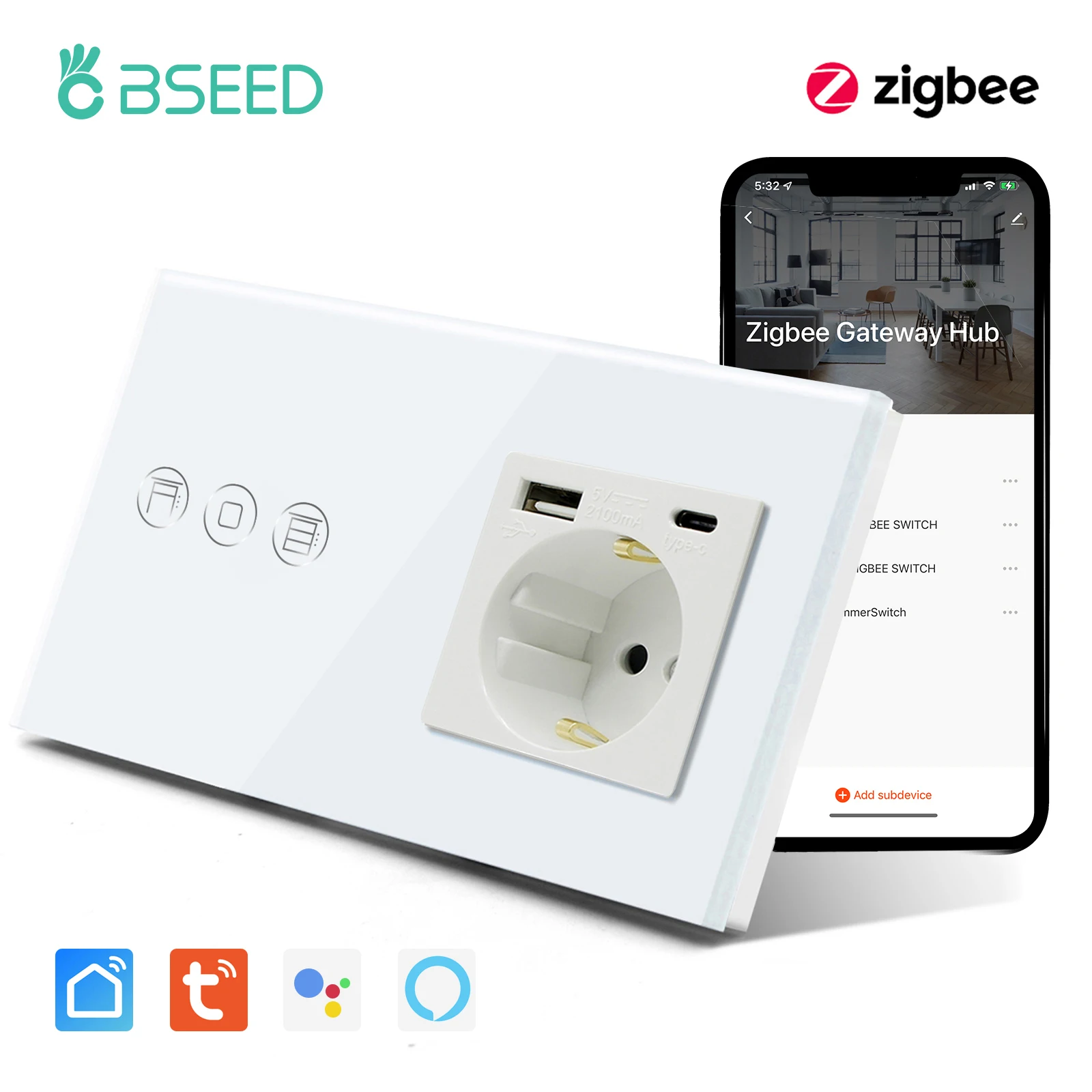 Switch Type-C Socket