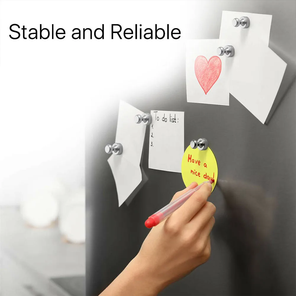 Description Picture 3 of item10/20pcs Magnetic Pins Neodymium Board Magnet For Board Cone Magnets Super Strong For Fridge Magnets Thumbtack Home Storage Tool