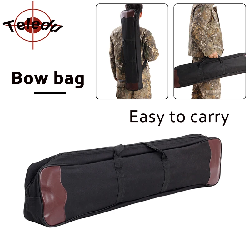 Borsa Per Arco Ricurvo Leggera - Trasporto Spalla, Per Tiro Con L'Arco E Caccia, 83x12x16 Cm