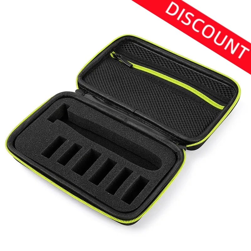 Hard Case Trimmer Shaver Pouch Travel Organizer Carrying Bag for philips Norelco One Blade QP2520/90 QP2520/70 QP2630/70 philips триммер и бритва для лица и тела norelco oneblade qp2630 70