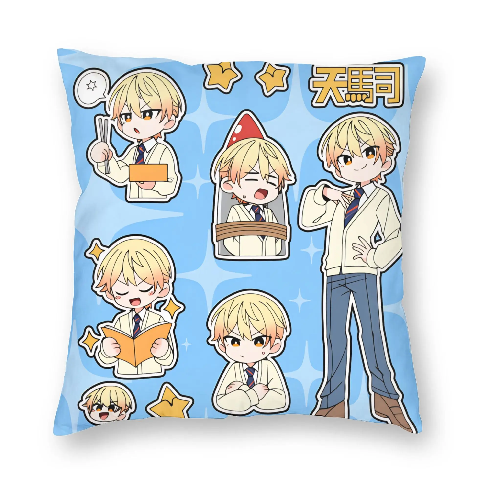 Vintage-Style Comfy Pillow Cover