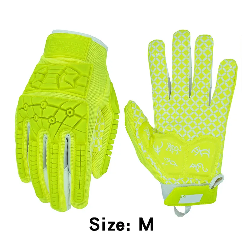 Trench Lineman Football Lineman Gloves Iron Man Football Gloves
