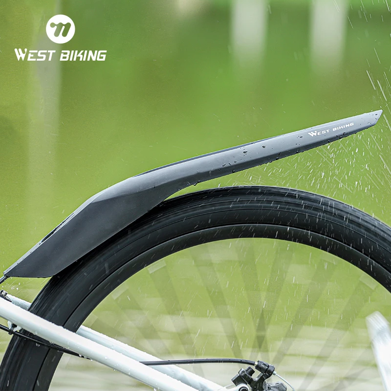2pcs Bike Mudguard Set 22-24 inch MTB Bicycle Front Rear Fender Cycling Wheel Wings Mud Guard Mountain Bike Fender