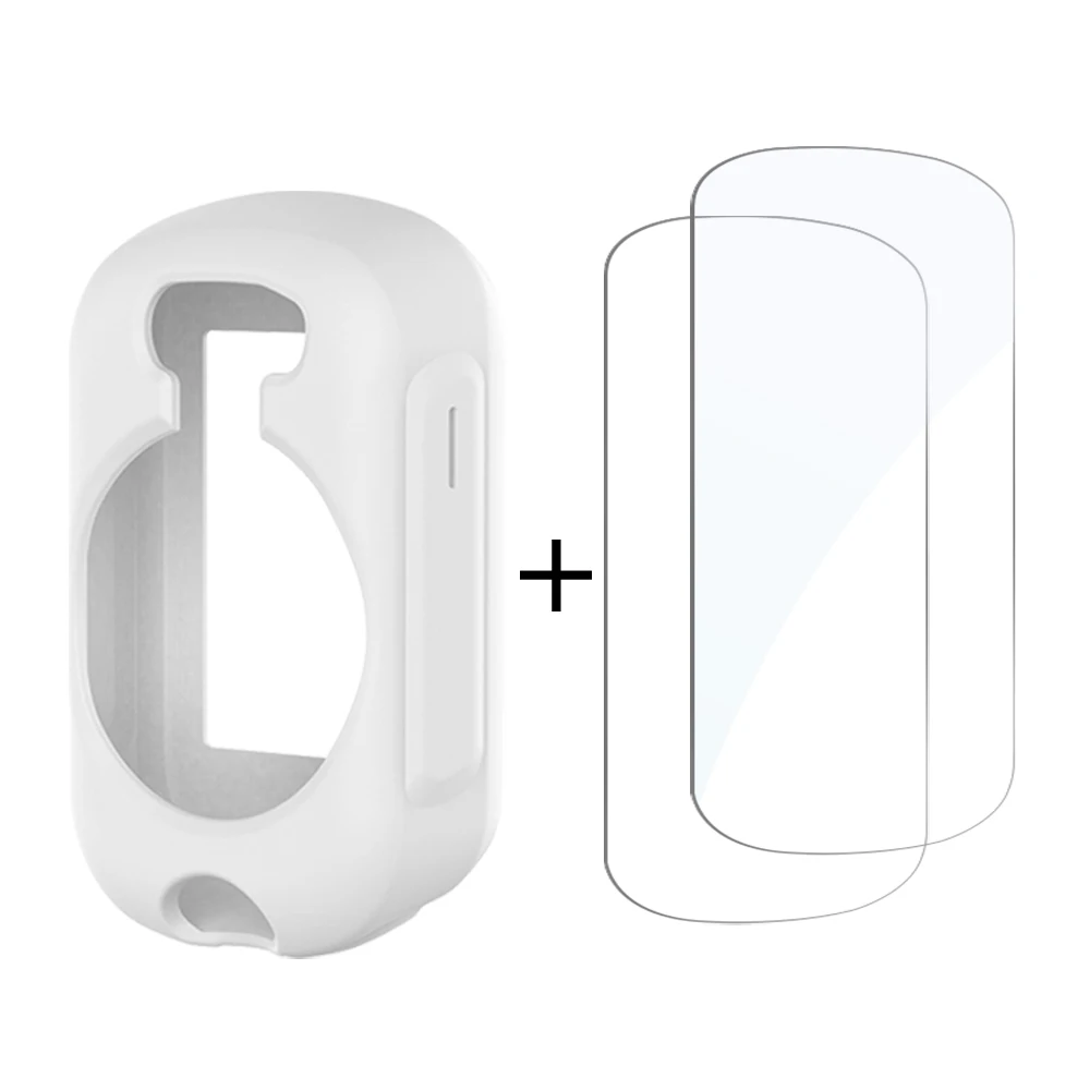 Premium Tempered Glass & Silicone Protective Case Set