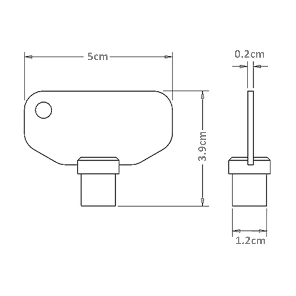 Southco Barrel Keys For RV Motorhome Campers Trailer E3-5-15,E3-26-715-15