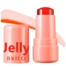 Jelly Cheek Blush Cheek Lip Tint Long Lasting Moisturized Blusher Sticker Lip Gloss 4 Colors Facial Contour Rouge Makeup 6