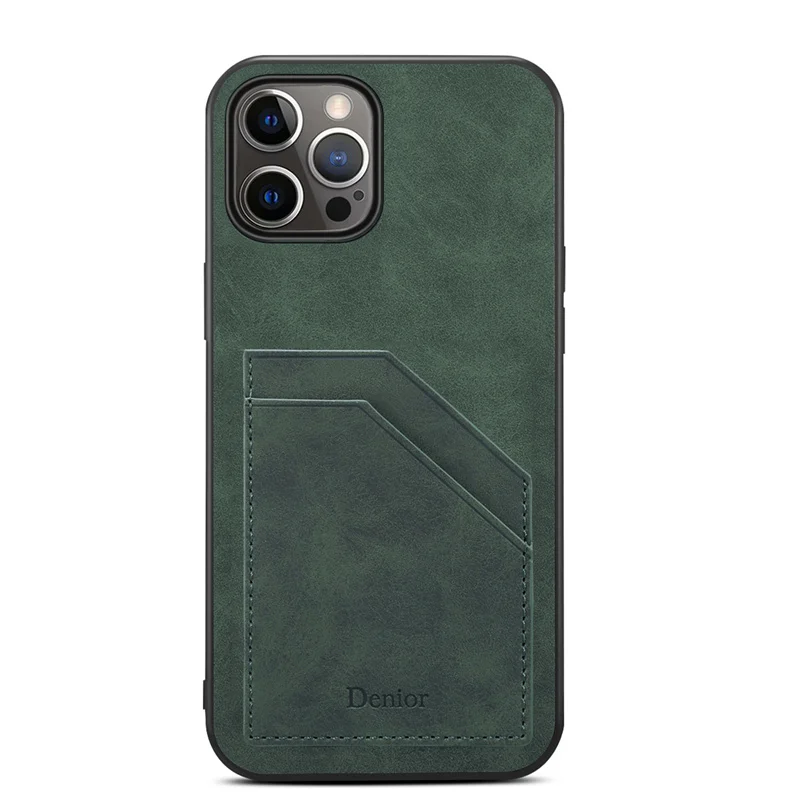 Denior Shockproof Card Slot Phone Case