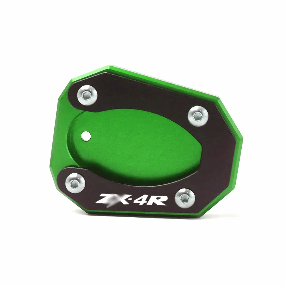 For ZX-4R ZX-4RR  Motorcycles Kickstand Side Stand Enlarge Extension Pad ZX 4R ZX4RR Accessories_voghion.com
