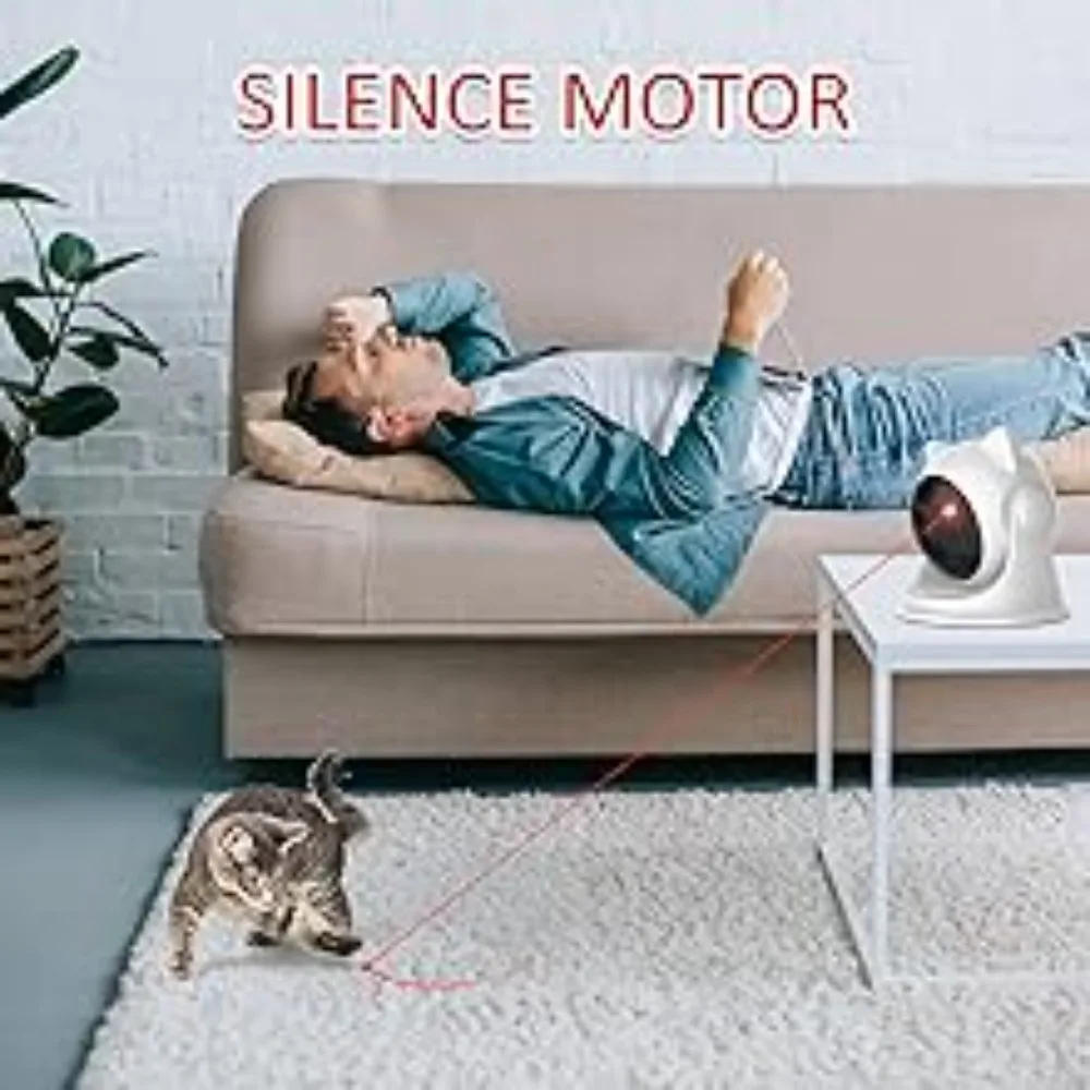 silent dog laser toys