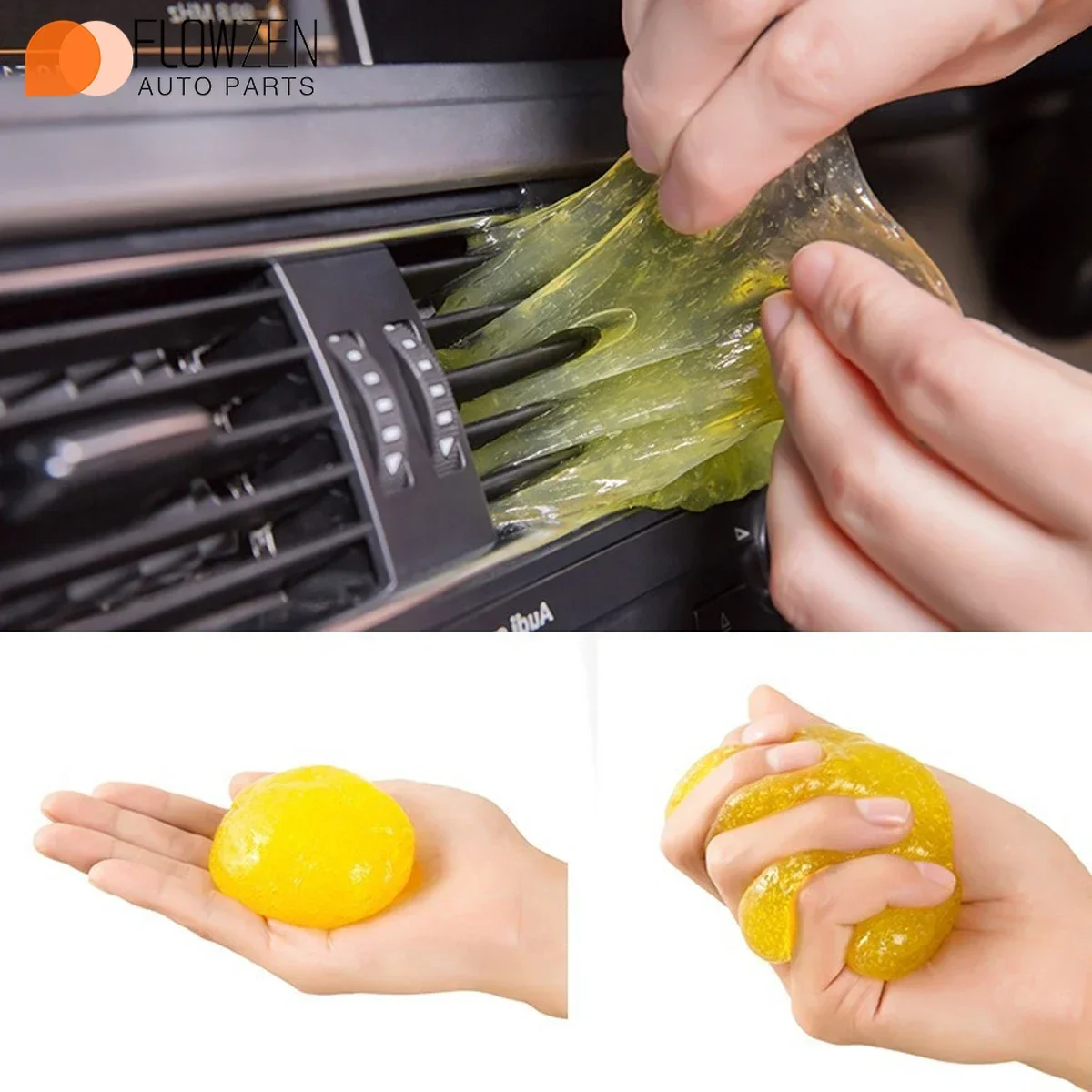 Multi Functional Magic Cleaning Soft Rubber Car Computer Keyboard Cleaning Vacuum Cleaner Air Conditioning Vent Dust