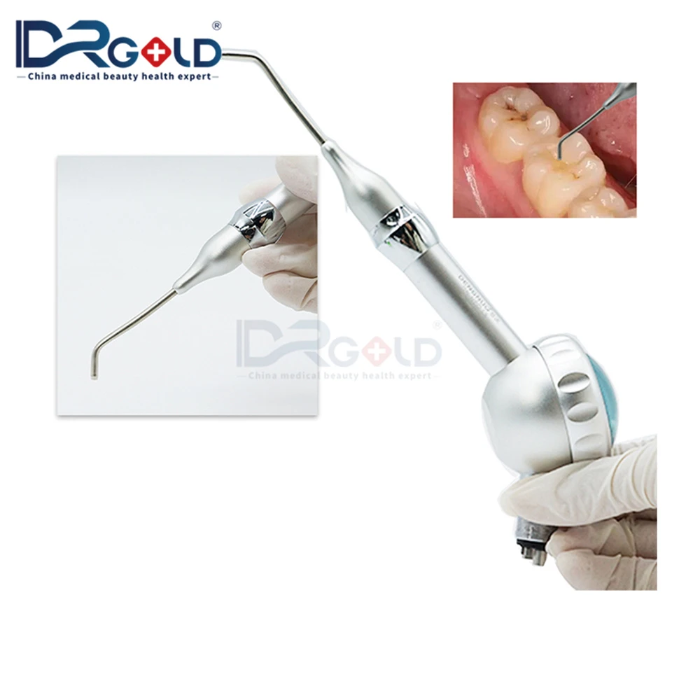2/4Holes Dental Air Water Polisher Prophy Jet Air Flow Tooth Cleaning