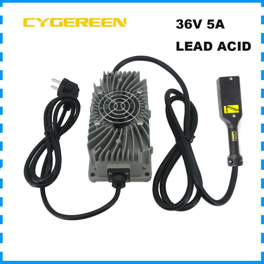 

Waterproof 36V 5A Golf Cart Lead Acid Ebike Bicycle Charger For 36 V 44.1V EZGO EZ GO TXT Medalist Golf Cart D Style Plug