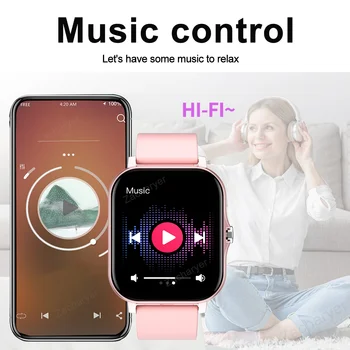 Smartwatch Multi-Sport Mode Smart Watch Heart Rate Tracking Bluetooth Compatible with Android & iPhones 4