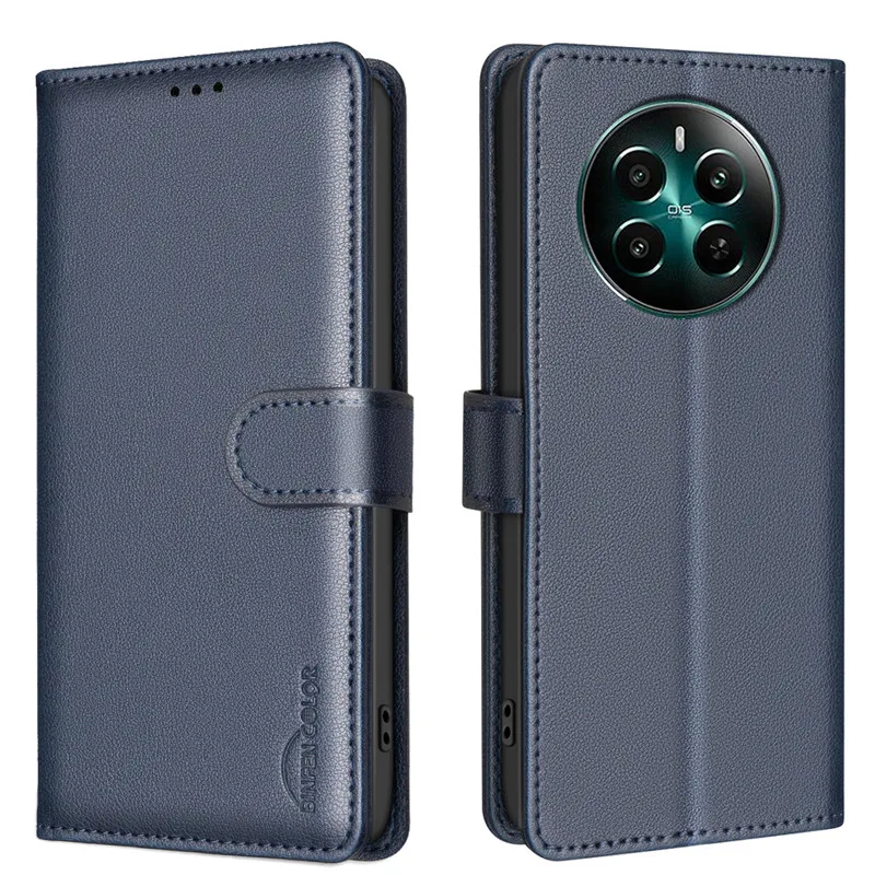 Leather Wallet Flip Case - Universal Protective Phone Cover