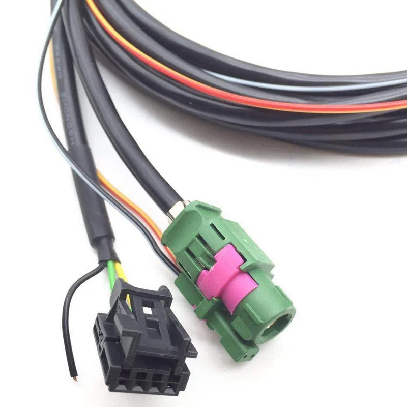 Upgrade MIB Phone Mapping Carplay USB AUX Harness Wire for Golf7 Jialv Lingdu MIB Carplay AUX