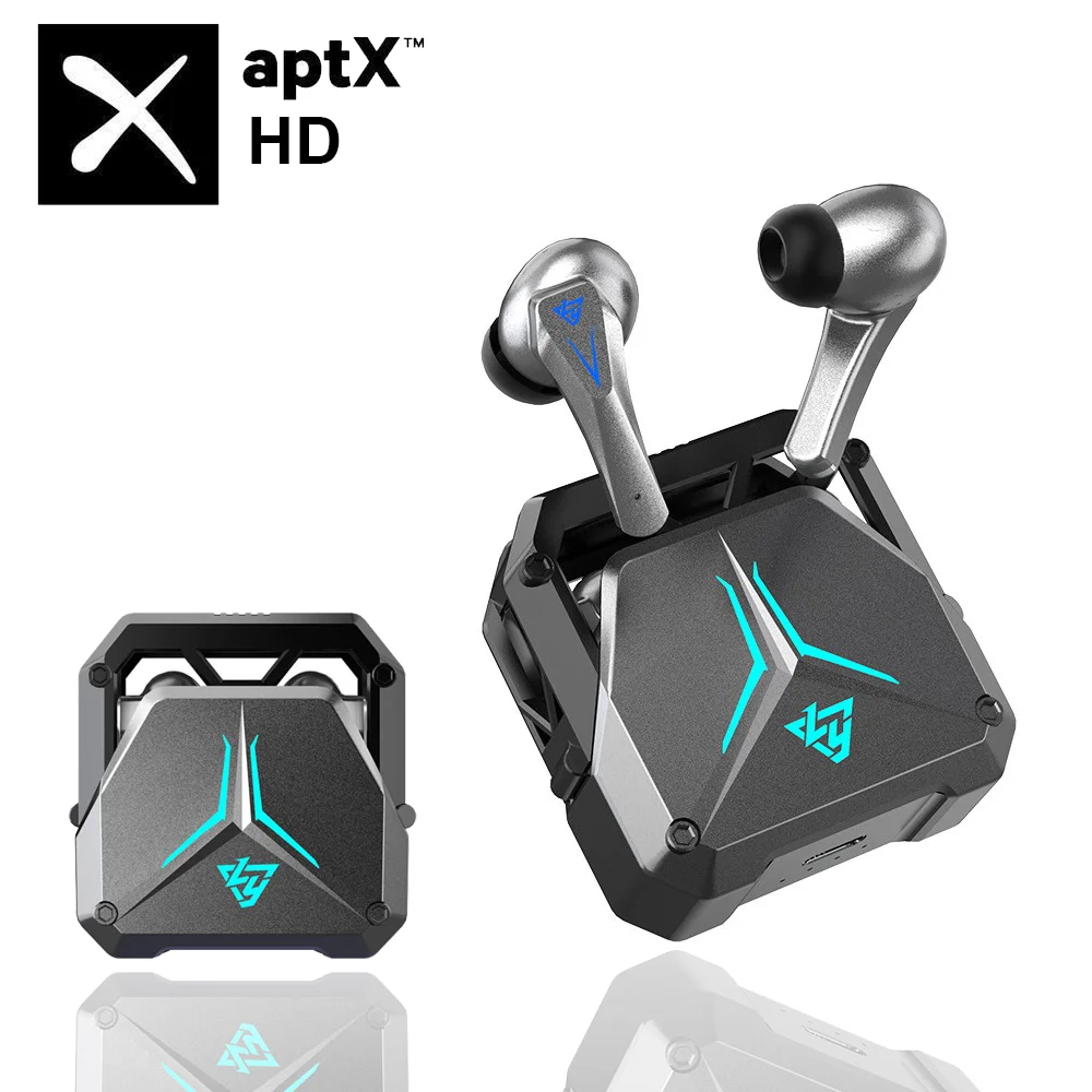 Earphone Bluetooth Aloi APTX HD, earbud Bluetooth nirkabel hi