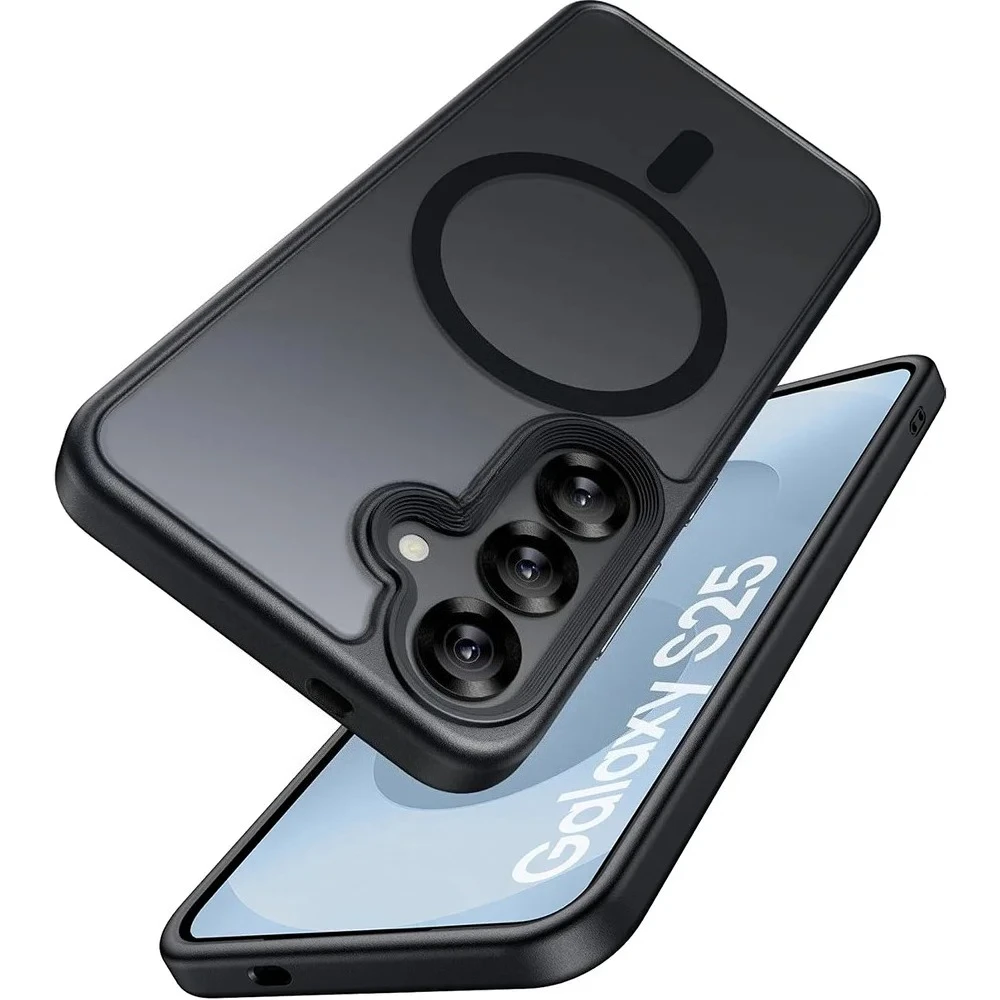 Matte Translucent Magnetic Wireless Charging Phone Case with MagSafe Compatibility