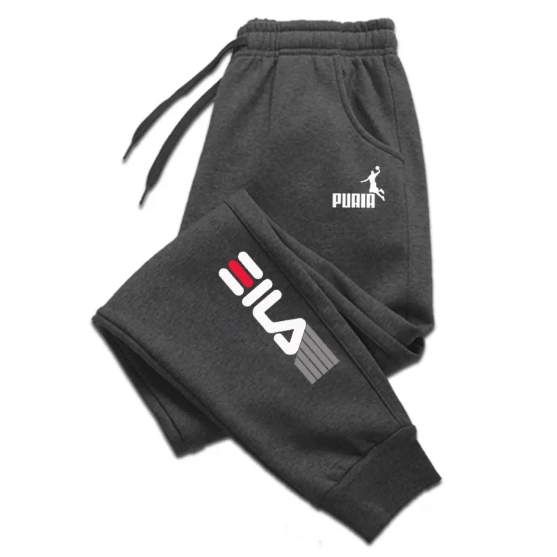Description Picture 6 of itemMen's printed stretch jogging pants, long, casual, hip hop style, street, fall, winter