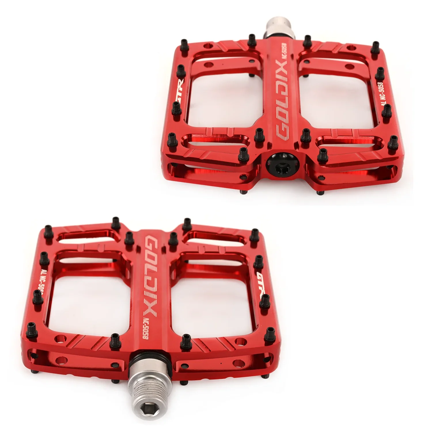 GOLDIX Ultra-Light Aluminum Alloy Anti-Slip Pedals