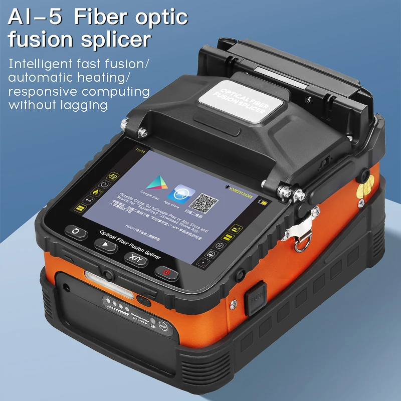 6모터 AI-5 Pro/AI-9/AI-20/AI-30 광섬유 융착접속기 FTTH 광섬유 열융착기 광섬유 코어 접속기