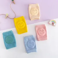 Baby Accessories Knee Pads Leg Warmer Gaiter Safety Smile Girl Boy Kids Crawling Elbow Kneepad Slips Toddlers Protector Infant 1