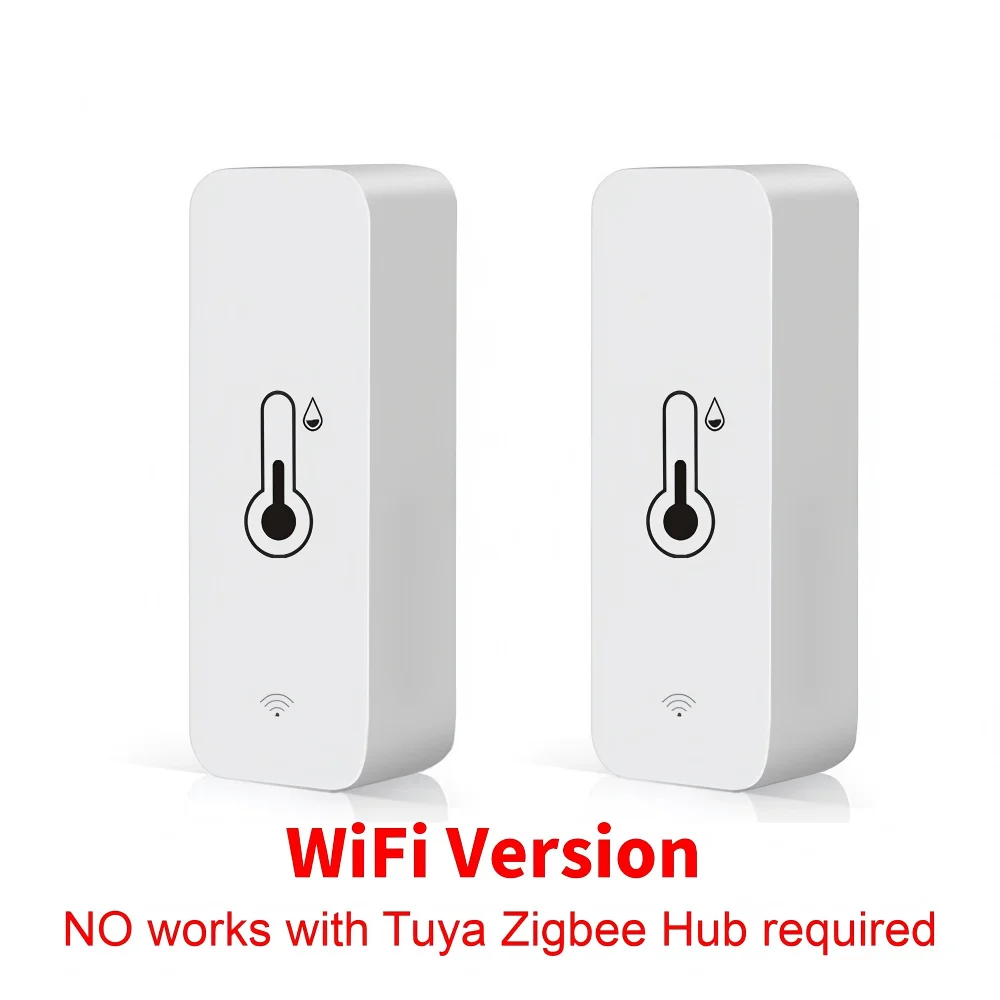Smart Home Temperature and Humidity Sensor - Wireless Indoor Thermometer