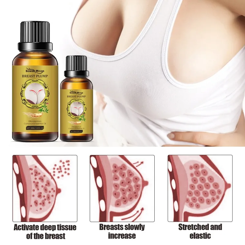 Breast Plump Ultra-Premium Compound Essential Oil Prevent Sagging Increase Breast Elasticity Breast Enlarge Plump Massage Oil 3