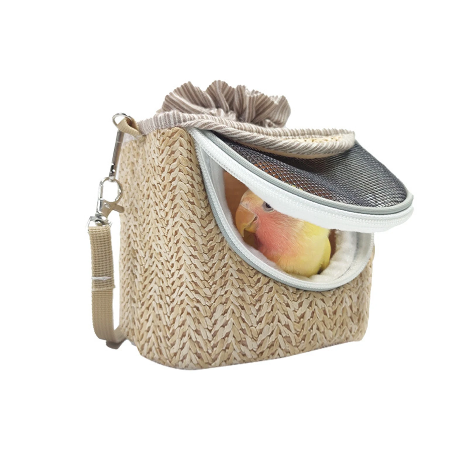 Portable Pet Bird Carrier Parrot Transport Cage Small Animal Carrier Outdoor Bird Accessories Guinea Pig Cage Travel Bag