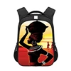 Afro Tribal Ethic Print Backpack Africa Traditional Pattern Children School Bag African Women Daypack Laptop Backpack Book Bag 5
