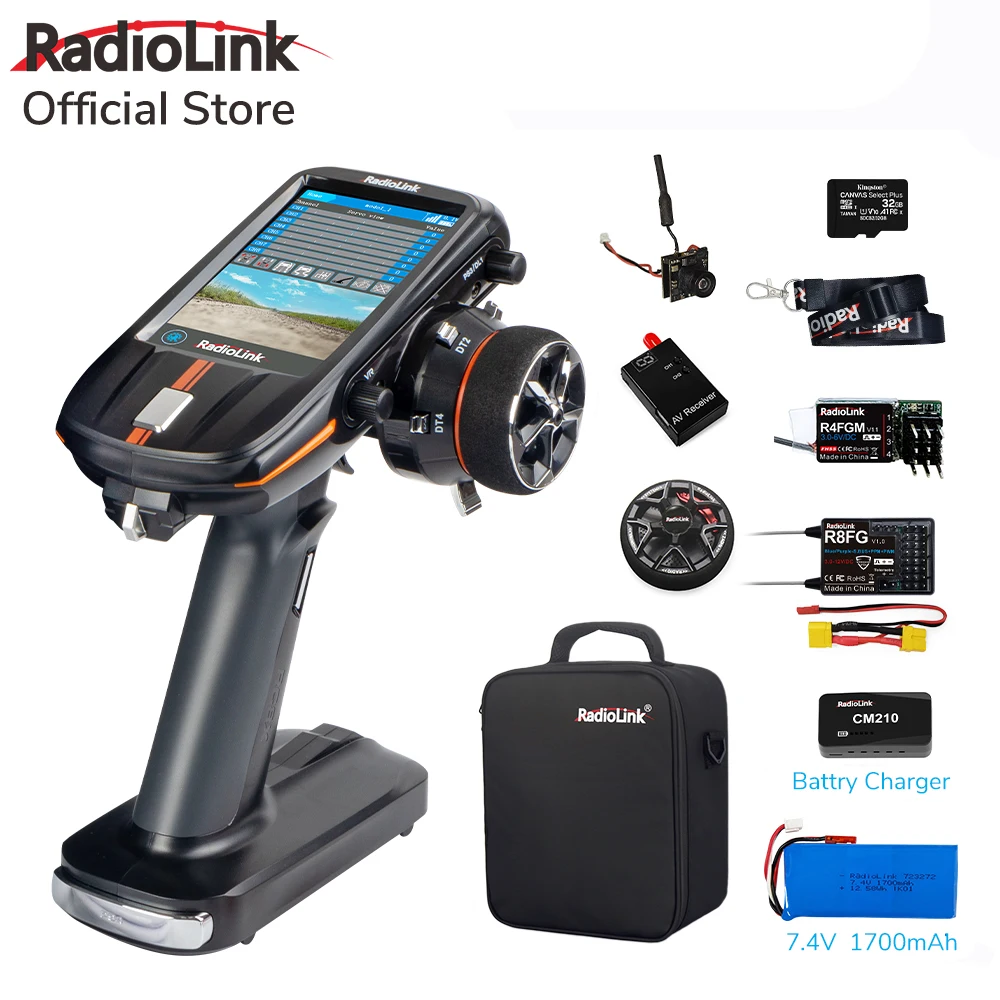 Radiolink RC8X 2.4G 8 Channels RC Radio Transmitter Receiver, Touch