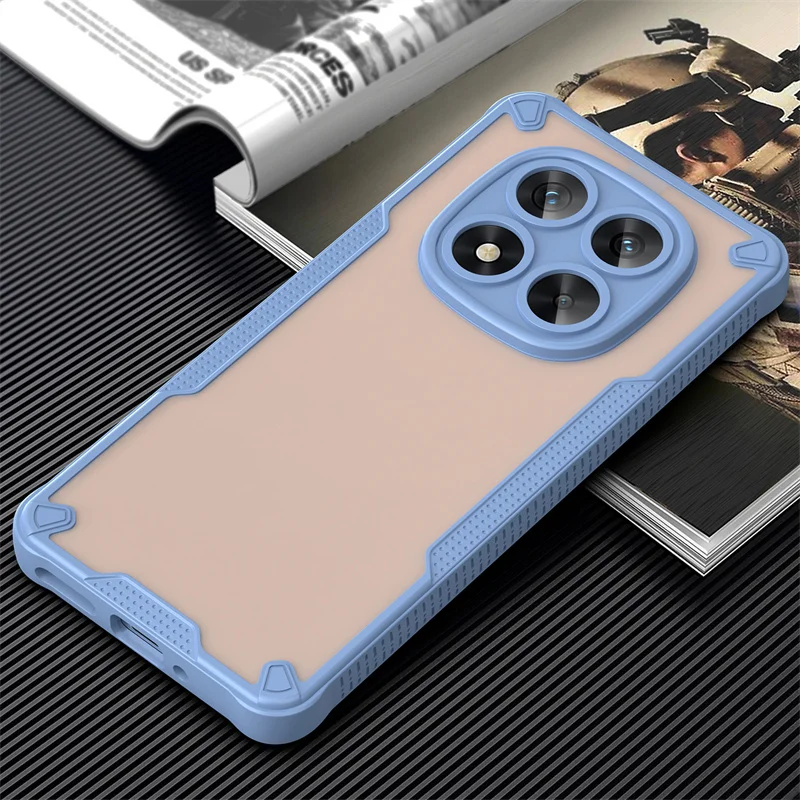 Luxury Hybrid Armor Rugged PC Case - Shockproof Airbag Protection & Camera Guard