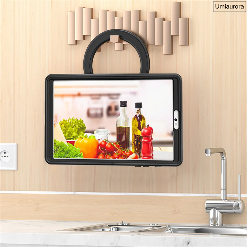Capa à Prova de Choque com Alça para Samsung Galaxy Tab Capa para Crianças Rotação 360 Sm-x200 Sm-x205 a7 Lite Sm-t220 S5e s6 a8 105 em - Imagem 6