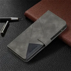 Luxury Leather Magnetic Wallet Flip Phone Case - Elegant Design with Enhanced Protection for Poco C61 (GRAY)