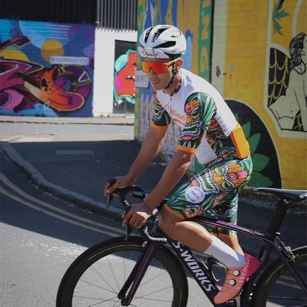 Chaise Men skinsuit uci sports clothing Triathlon suits Cycle Clothes road bicycle jumpsuit summer ropa de ciclismo mtb team kit 5