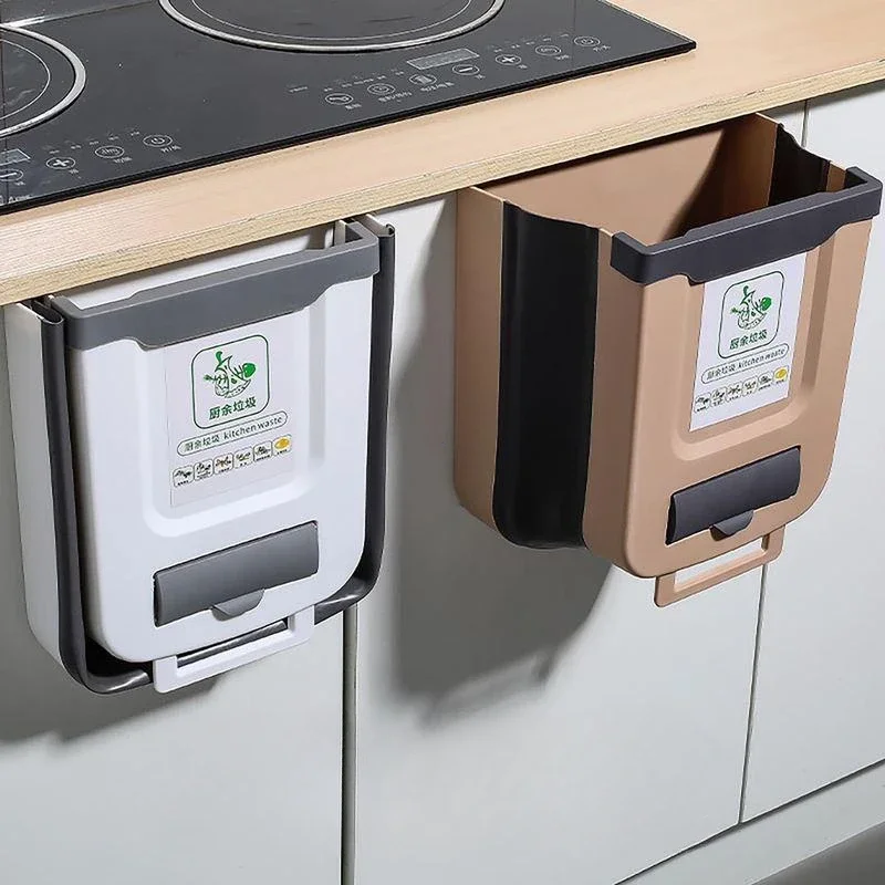 Foldable Camping Car Trash Can 1