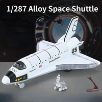 1/287 Alloy Space Shuttle Toy Military Simulation Aviation Model Airplane Both Sides of The Wings Can Emit Light for Boy Gifts 1