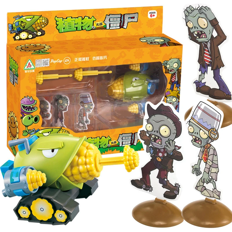 Plants vs Zombies 2 Cob Cannon zombie target Pull Back Car Genuine