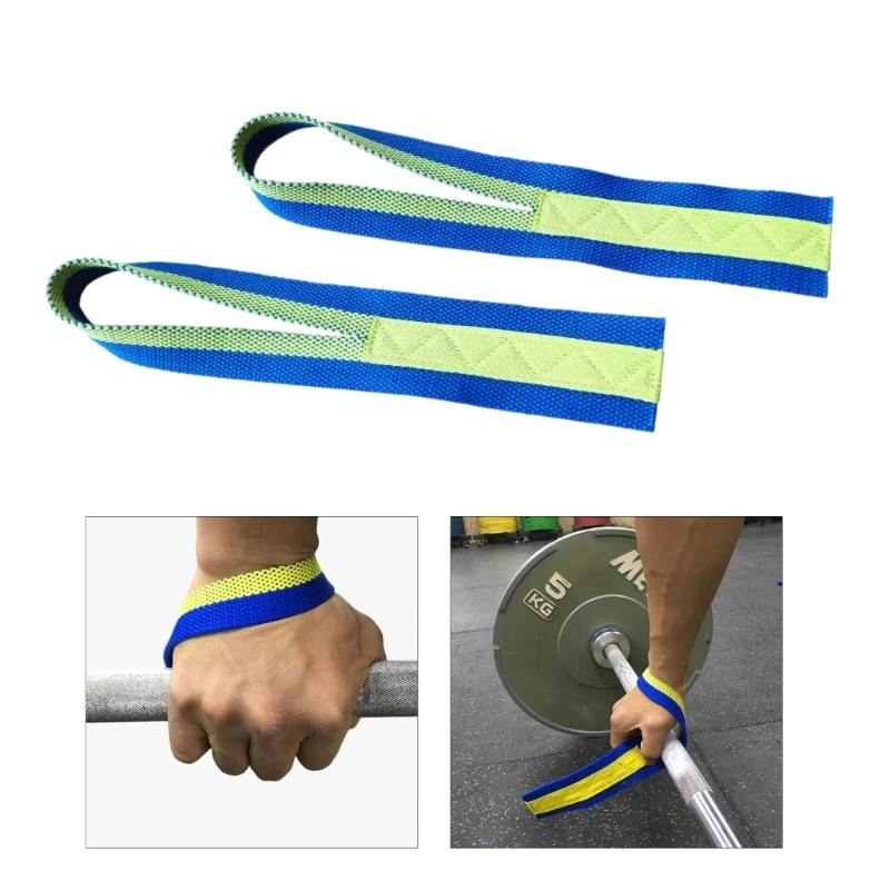 

Weight Lifting Straps Powerlifting Wrist Support Gym Straps for Deadlifting, Workout, Gym Fitness Training
